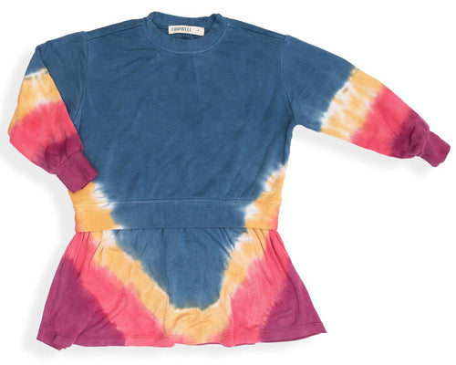 Alpine Tie Dye Faire Dress