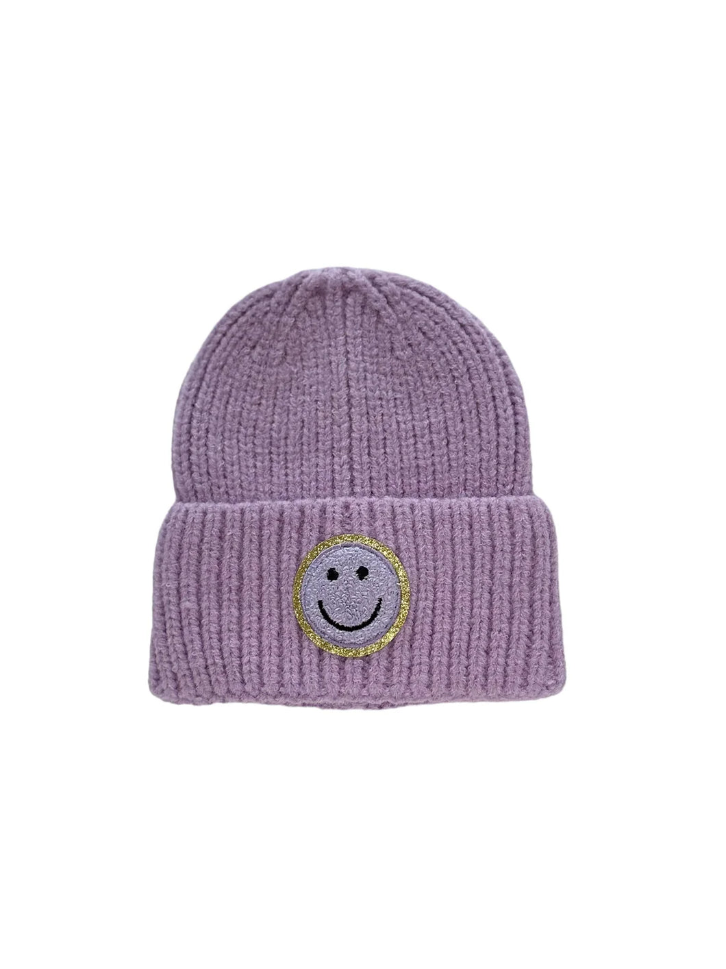 Smiley Patch Beanie