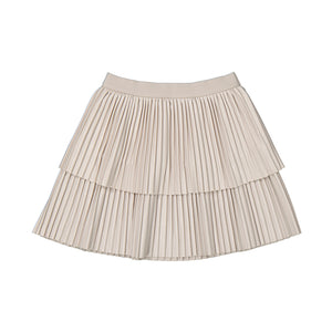 Alpaca Pleated Skirt