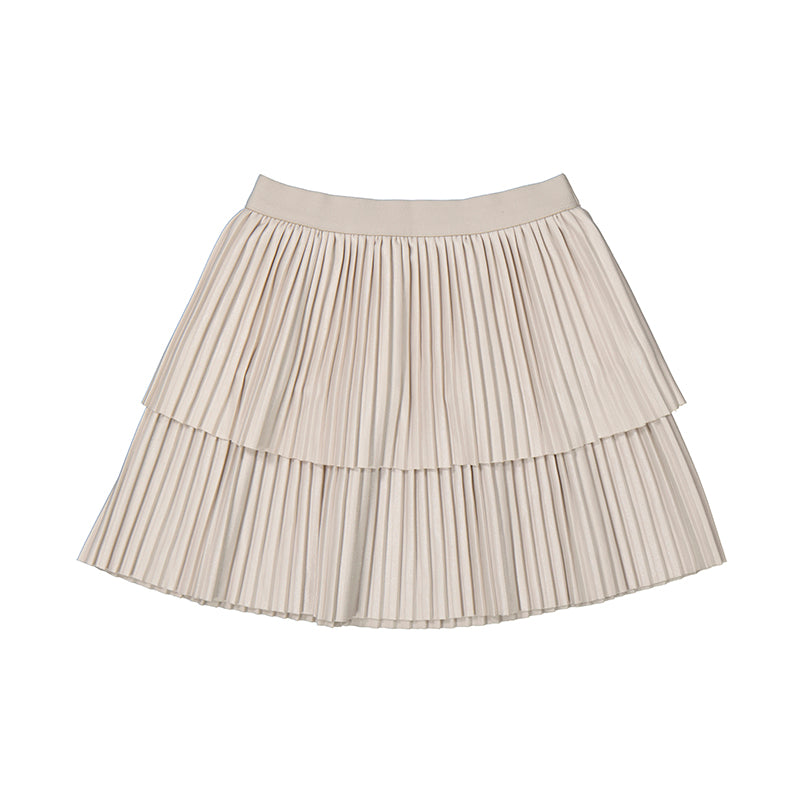 Alpaca Pleated Skirt