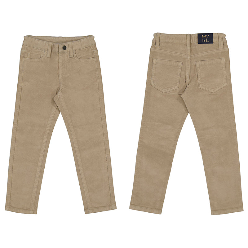 Walnut Cord Trouser