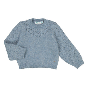 Cerulean Baby Sweater