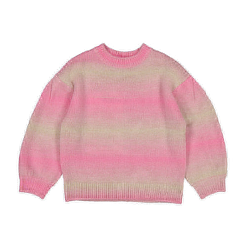 Camelia Pink Stripe Sweater