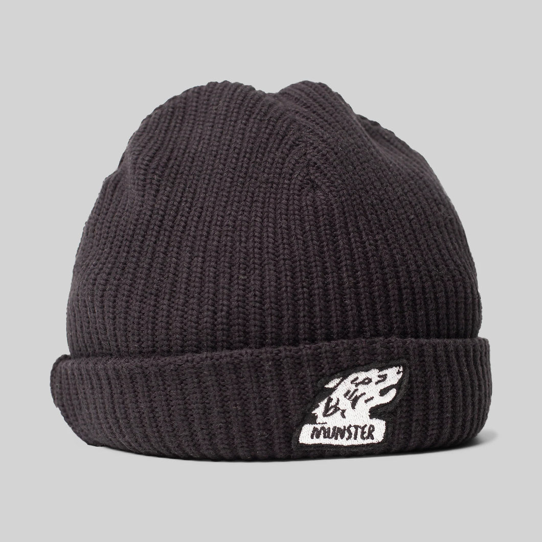 Navy Wolf Beanie