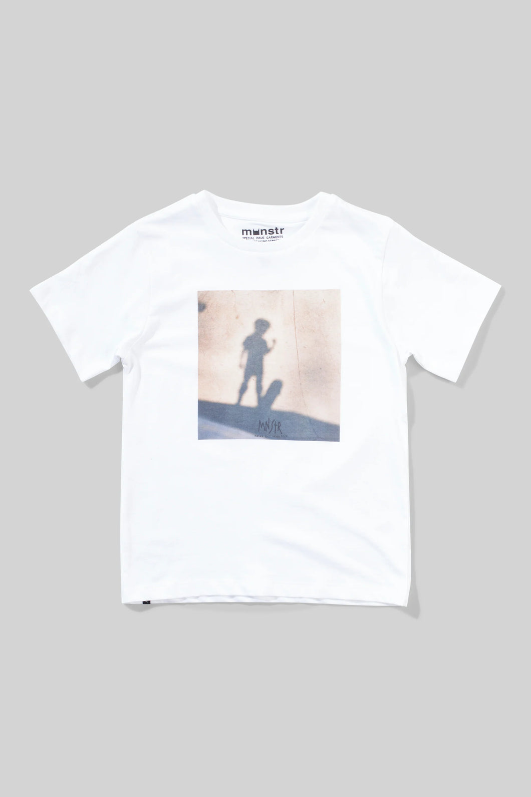 White Drop It Tee