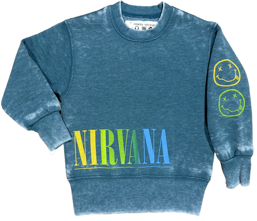 Nirvana Green Crewneck