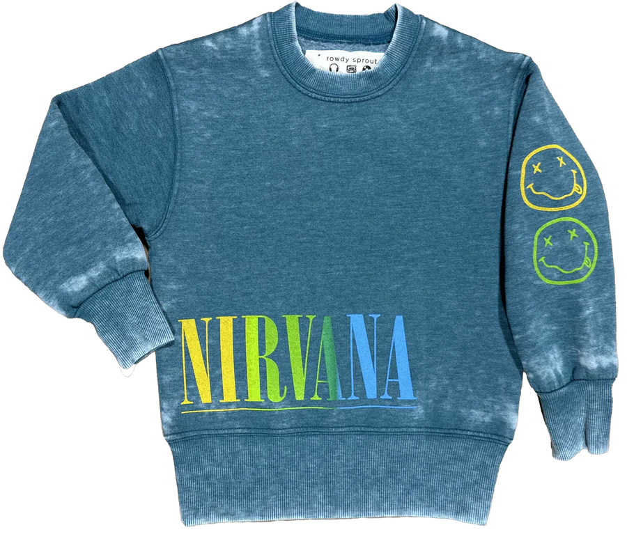 Nirvana Green Crewneck