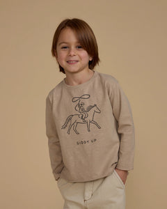 Pebble Giddy Up Long Sleeve Tee