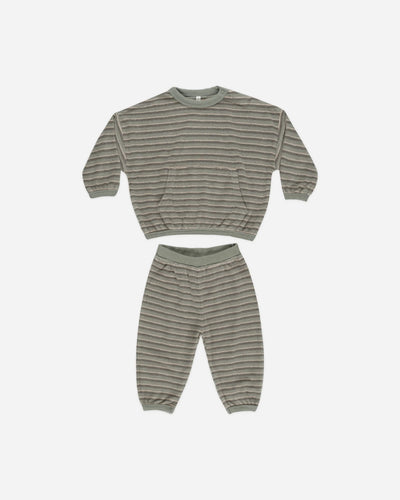 Laurel Retro Stripe Relaxed Set