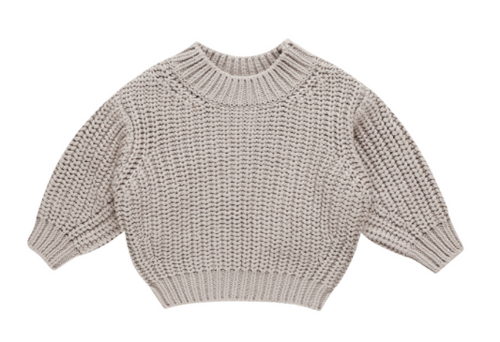 Fog Chunky Knit Sweater