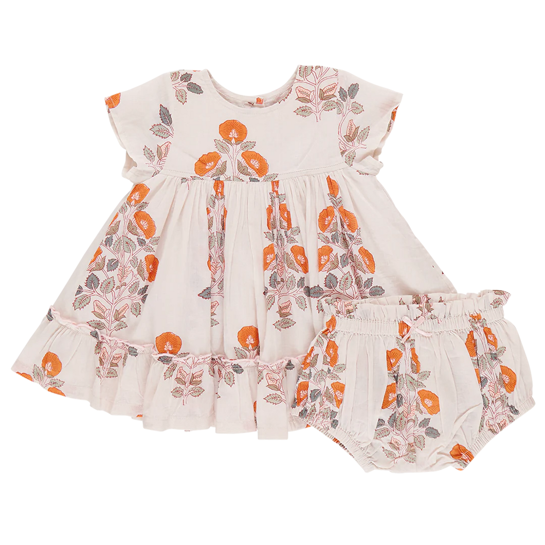 Cloud Bouquet Floral Niley Dress Set