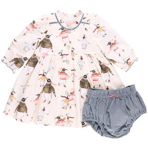 Penguins on Ice Charlie Dress Set