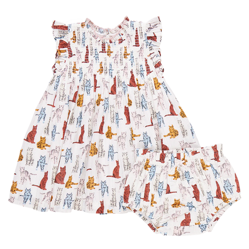 Tabby Cats Stevie Dress Set