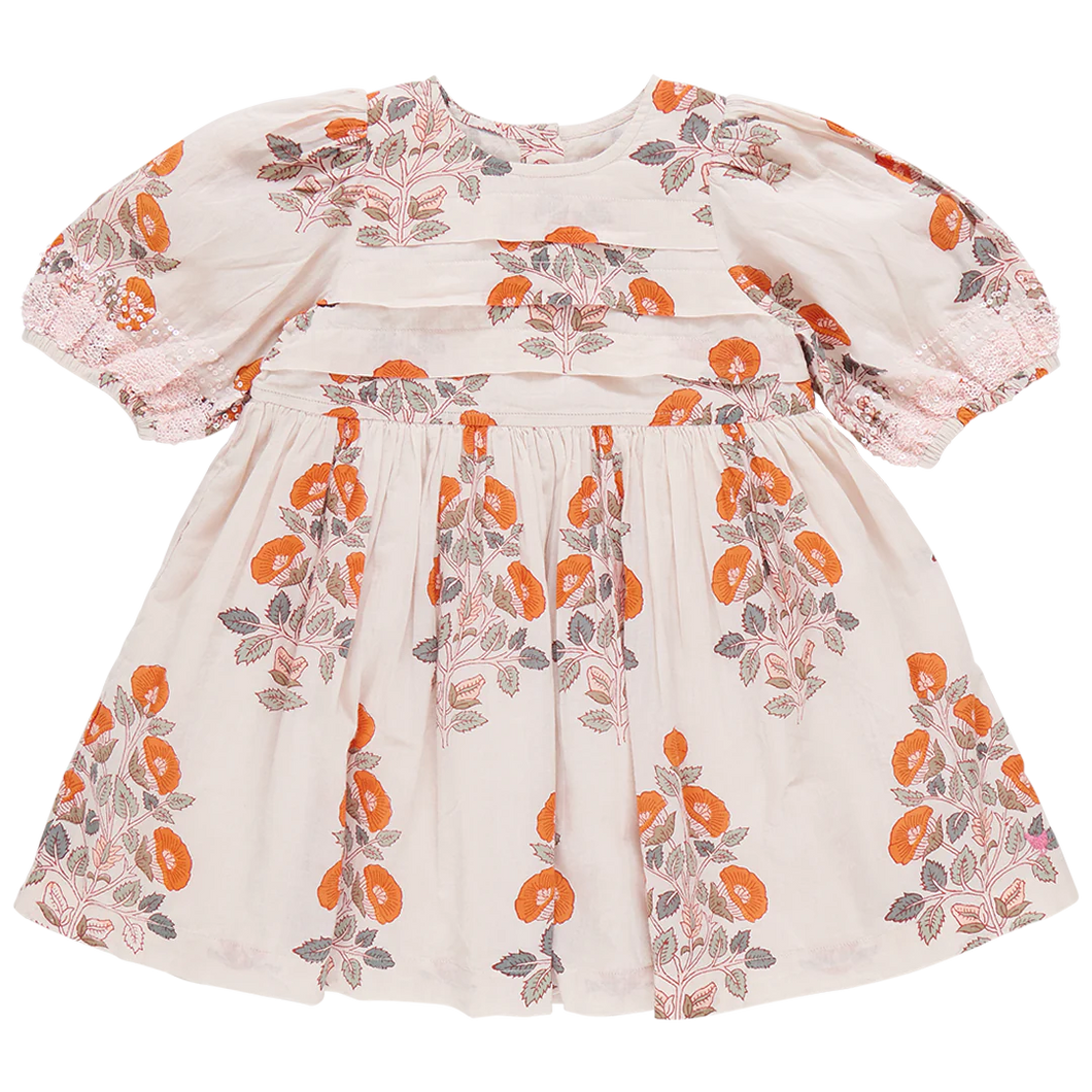 Cloud Bouquet Floral Evelyn Dress