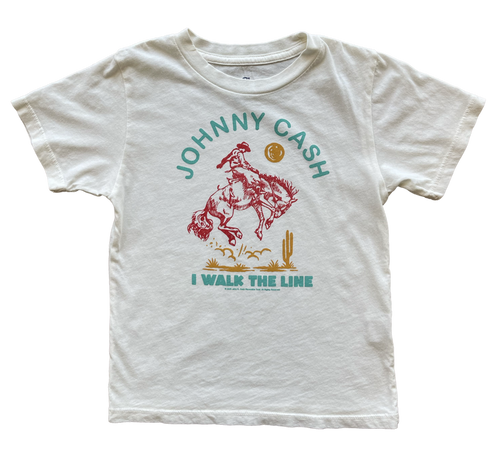 Johnny Cash Cowboy I Walk The Line Tee