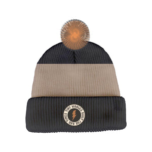 Clay & Black Tread Lightly Beanie