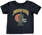 Load image into Gallery viewer, Johnny Cash Ring Of Fire Short Sleeve Shirt