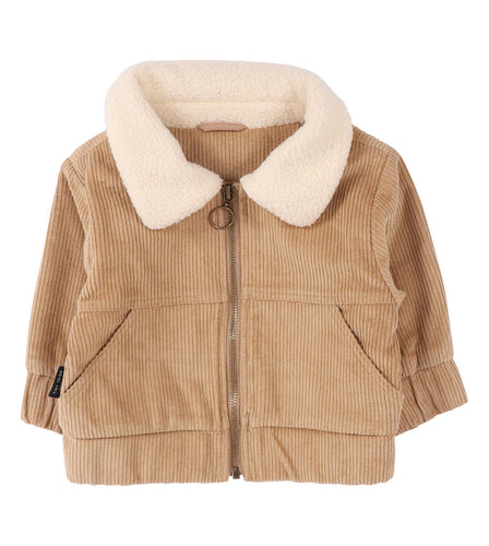 Baby Boy Corduroy Sherpa Collar Jacket