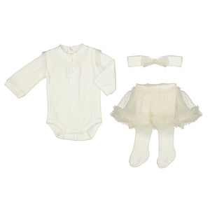 Natural Baby Tutu Skirt Set