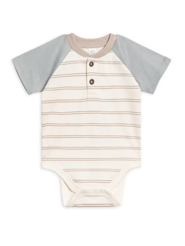 Dover Stripe Sosa Raglan Bodysuit