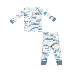 Mountains Long Sleeve Loungewear Set