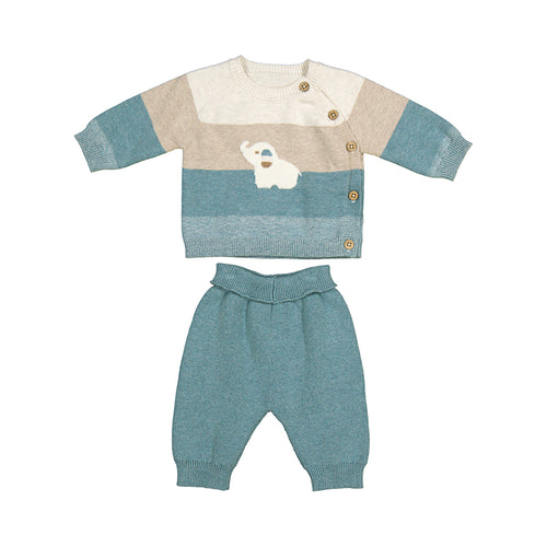 Iceberg Long Knit Trouser Set