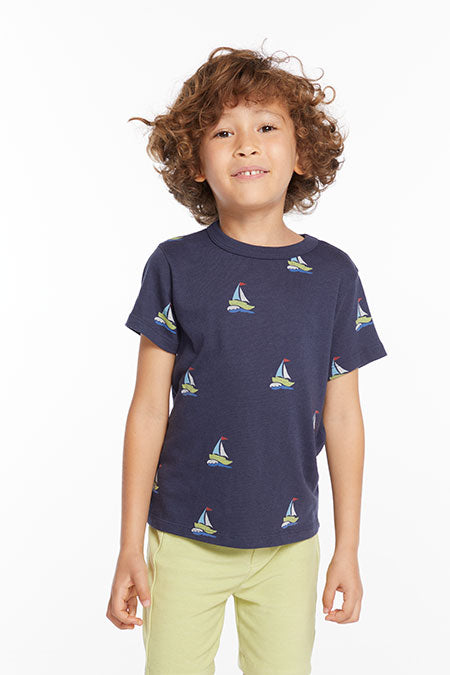 Sailboats Jersey T-Shirt